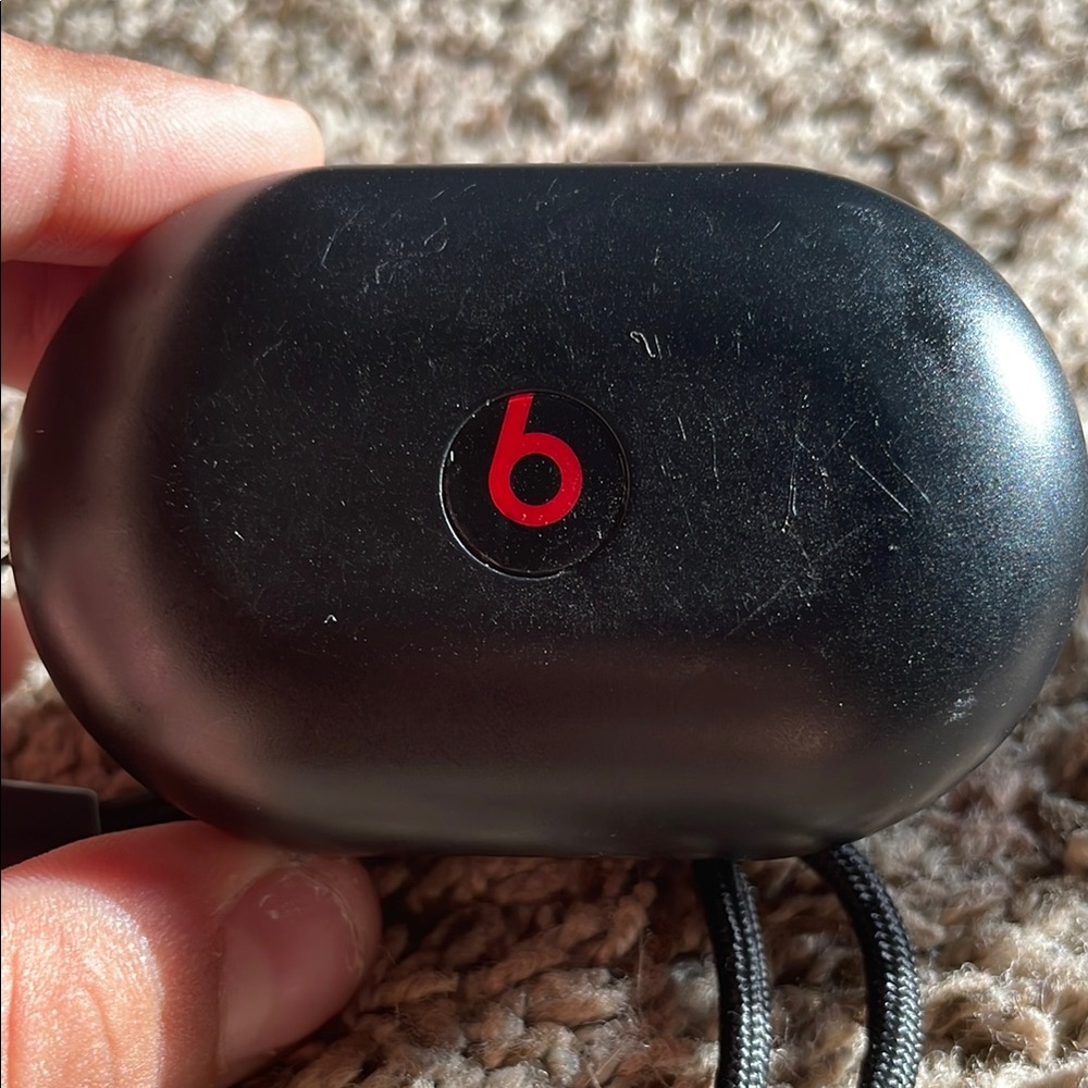 Beats Black Wireless Earbuds Case